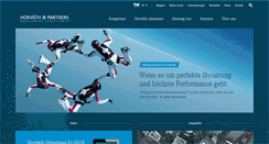 Desktop Screenshot of horvath-partners.com
