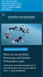 Mobile Screenshot of horvath-partners.com