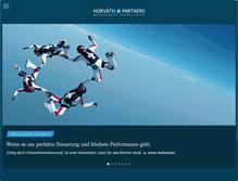 Tablet Screenshot of horvath-partners.com